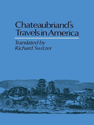 cover image of Chateaubriand's Travels in America